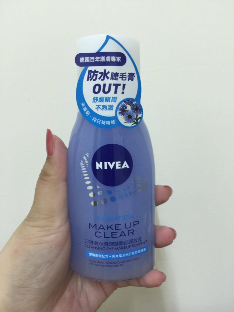NIVEA妮維雅保濕深層眼部卸妝液 溫和不刺眼 濕敷再擦更乾淨! 保養品分享 彩妝品分享