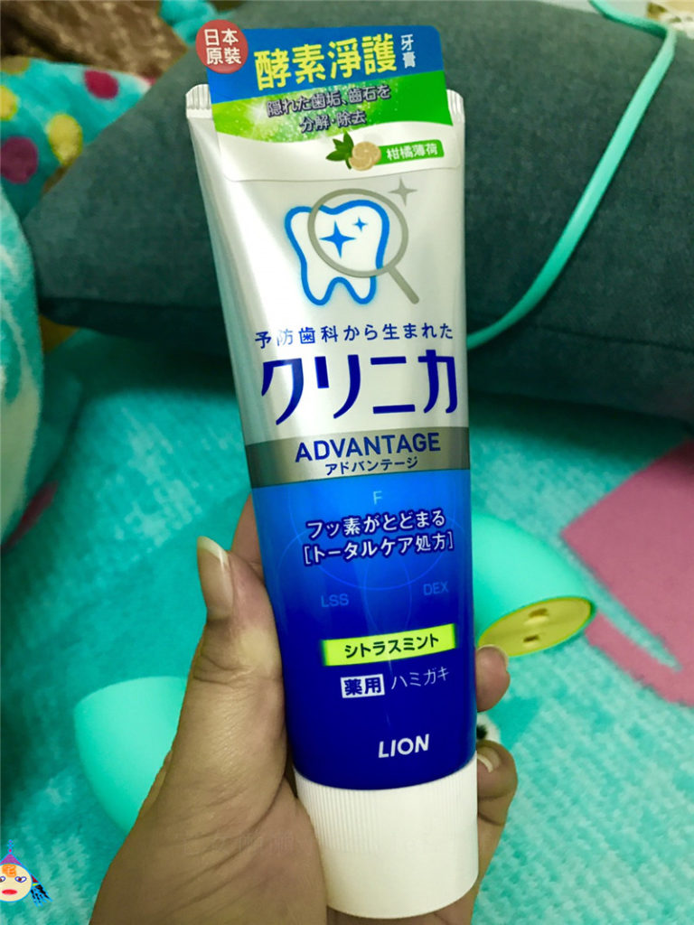 獅王 LION 固齒佳酵素淨護牙膏 柑橘薄荷 享受日本原裝進口的口腔清新使用感受! 保養品分享 健康養身 攝影 民生資訊分享