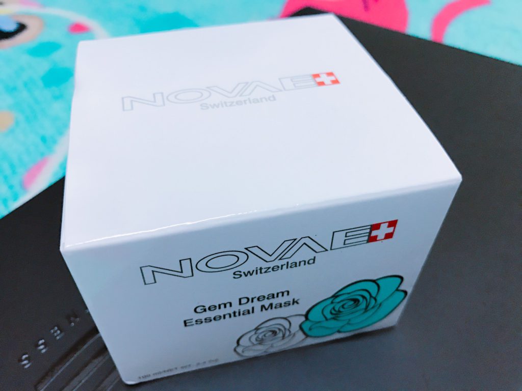 facial mask-Novae Plus 法國楉薇寶石煥膚絲絨凍膜 怎麼動都不滴的好凍膜/好動膜，邊保養邊動起來，肥肥不上身唷～ 保養品分享 健康養身 攝影 民生資訊分享 