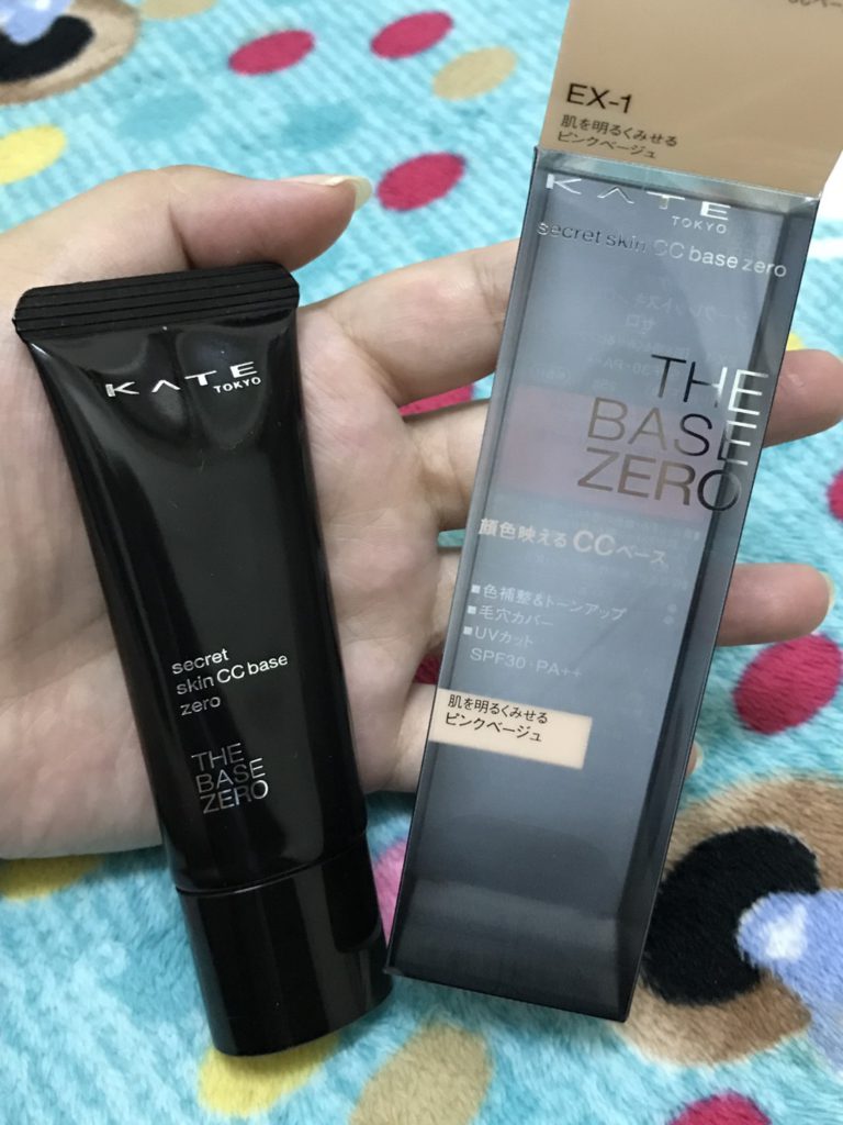Makeup/Kate tokyo/凱婷/SECRET SKIN CC BASE ZERO/零瑕肌密CC飾底霜-SPF30/PA++(EX-1)-屑屑你真的不是我的菜,不管怎樣都脫給你看,令人無言的底妝產品 彩妝品分享 民生資訊分享 紓發緒感