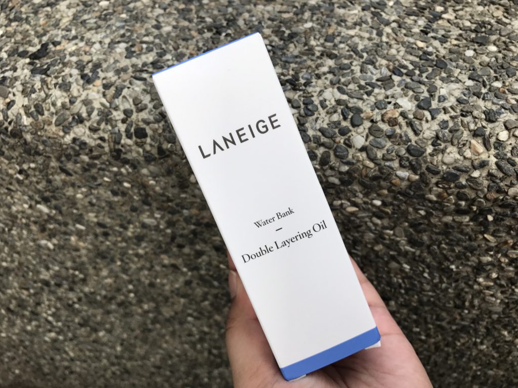 Laneige/蘭芝 water bank oil 水酷肌因雙萃滋養精華油 油加水混合的湛藍精華 吸收快 觸感柔潤 適合夏日保養使用 保養品分享 健康養身 攝影 民生資訊分享 