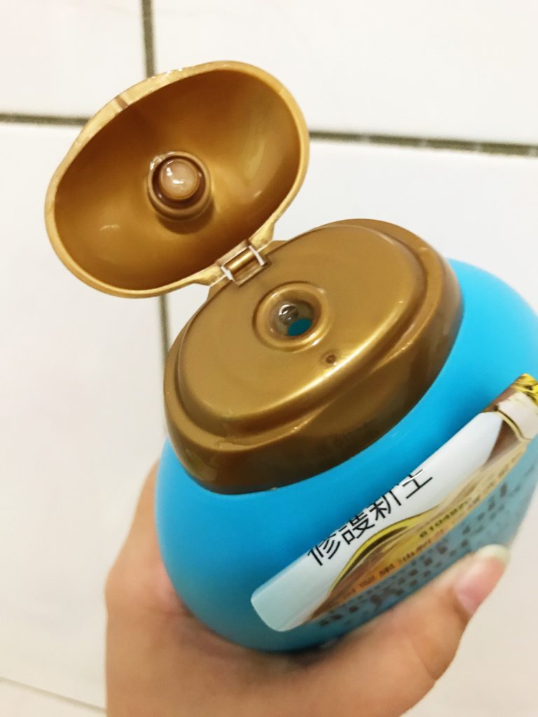 shampoo/OGX/摩洛哥堅果油新生修護洗髮精-秋冬用這來預防髮質受損很不錯 保養品分享 攝影 民生資訊分享 美髮相關