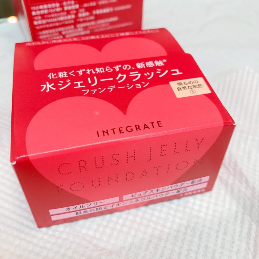 日系底妝-前所未有新體驗的水感果凍底妝,一上就有明亮好氣色->櫻特芮/INTEGRATE透潤柔光粉底凍 彩妝品分享 攝影 民生資訊分享
