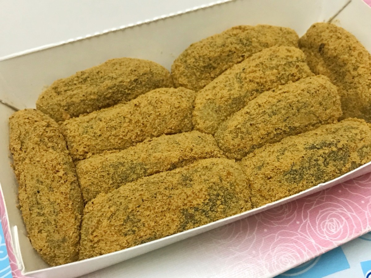 台中北區/科博館美食/台中李記草屯麻糬-一顆10元的平價美食,mochi口感非常軟綿,配茶更好吃! 中式料理 攝影 民生資訊分享 飲食集錦