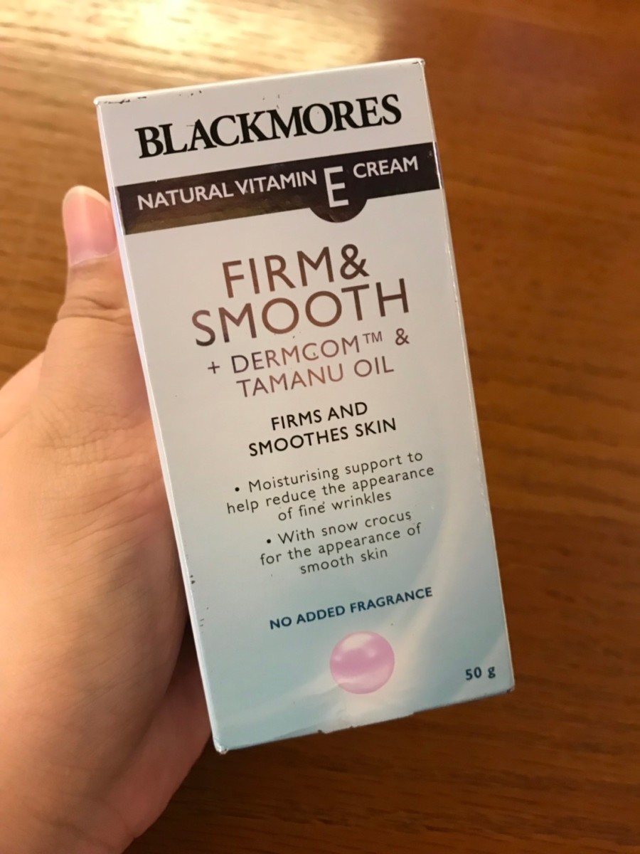 澳佳寶/blackmores natural vitamin E cream/天然維生素E緊緻柔滑霜-可惡!我想喝肉骨茶了~滋潤力超強的乳霜,冬天用它很安心~秋冬護理/肌膚保養/澳洲保養 保養品分享 健康養身 攝影 民生資訊分享
