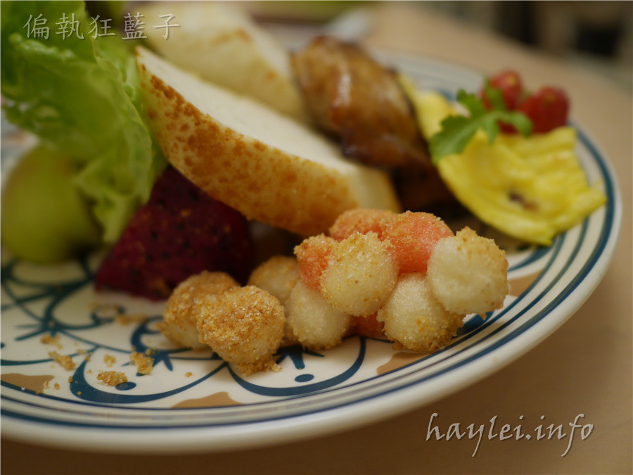野米樂yummylove-早午餐有炸湯圓跟滿滿的生鮮蔬果,最後再來杯優格,真的好享受~台中北區/義式料理/輕食/義大利麵/燉飯/雲朵舒芙蕾鬆餅/下午茶/近科博館 攝影 民生資訊分享 飲食集錦