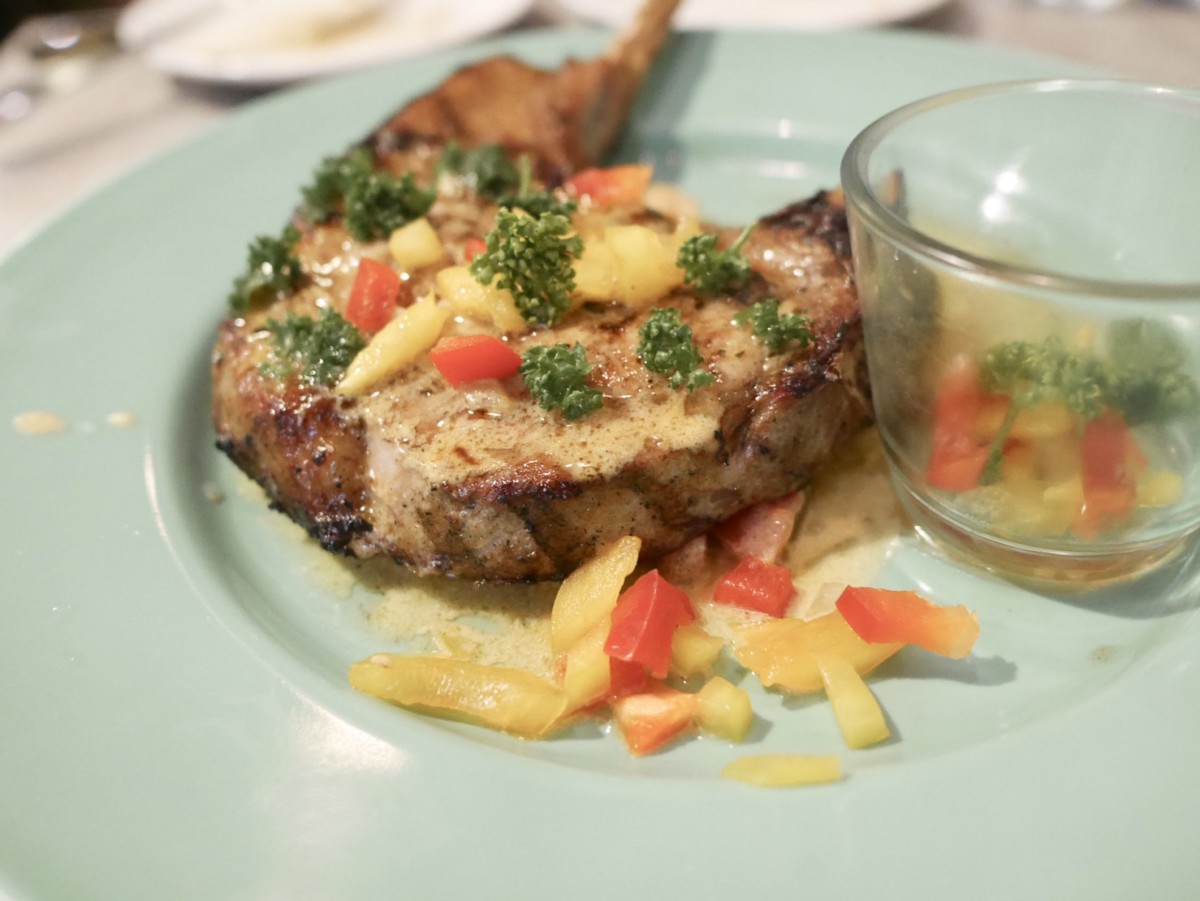 胖東西廚房 Osteria by Vincent-全台北最好吃的戰斧豬排,選用頂級活菌豬烹製出的香嫩美味,令我一吃傾心!台北大安區/科技大樓站/大安美食/排餐套餐 攝影 民生資訊分享 飲食集錦