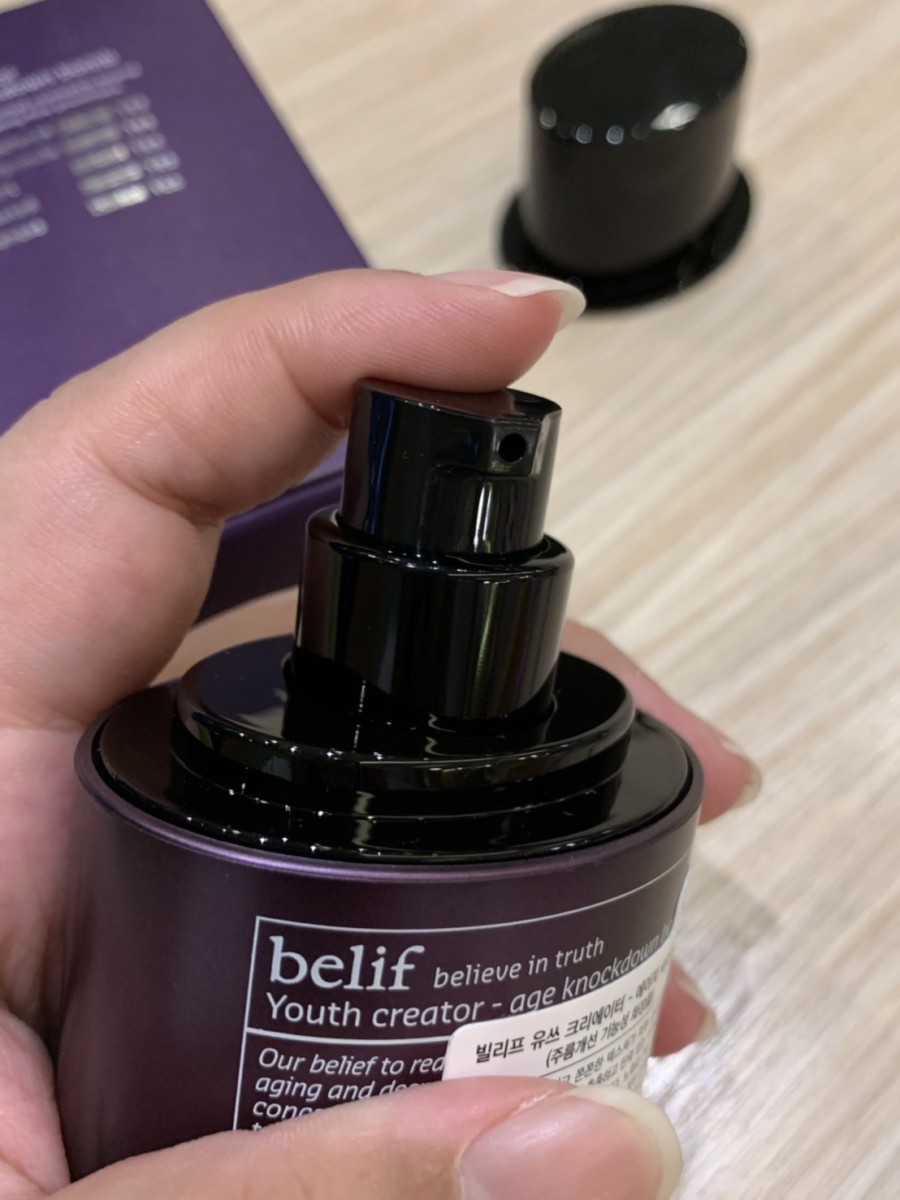 Belif-青春緊膚彈力水炸彈精華 擦起來清爽水潤、一抹化水的清爽型抗老精華 保養品分享 健康養身 攝影 民生資訊分享