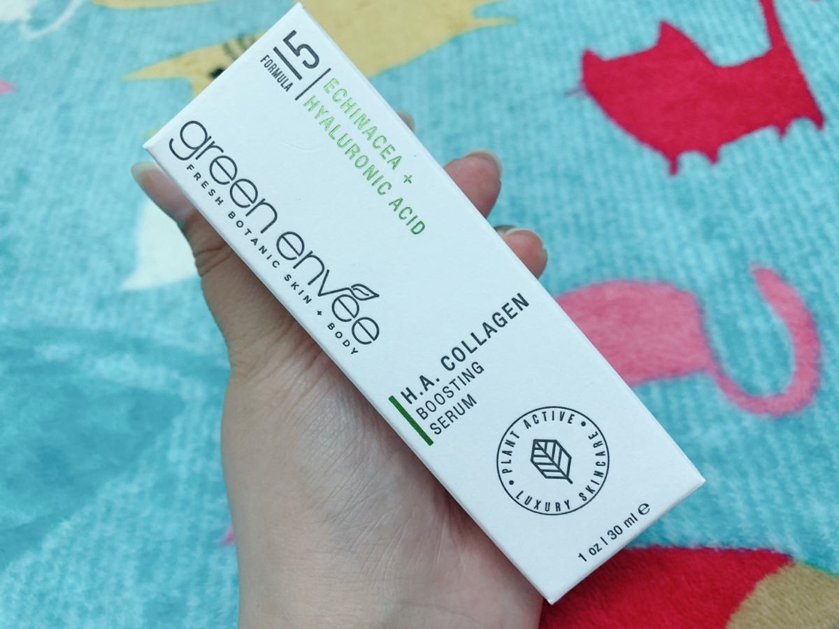 美國高效植萃保養/Green Envee 綠沐氤薇-玻尿酸胜肽雙重彈力精華-讓肌膚擁有緊緻彈嫩又滑細的觸感真的難能可貴!美妝保養/肌膚保養/精華液推薦/保養精華/美麗肌膚/藍子愛美麗 保養品分享 彩妝品分享 攝影 民生資訊分享