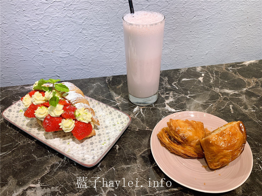 台北大安咖啡廳美食/法式修頌．可頌專賣店-可頌香氣濃郁且草莓提拉米蘇甜香誘人，修頌入口酥鬆香脆，奶油香氣超濃郁，醬牛肉口味超好吃！法國千層酥/CHAUSSON/台北美食/大安美食/甜點/鹹食/點心/下午茶推薦/RE紅包/藍子愛美食 攝影 民生資訊分享 飲食集錦 