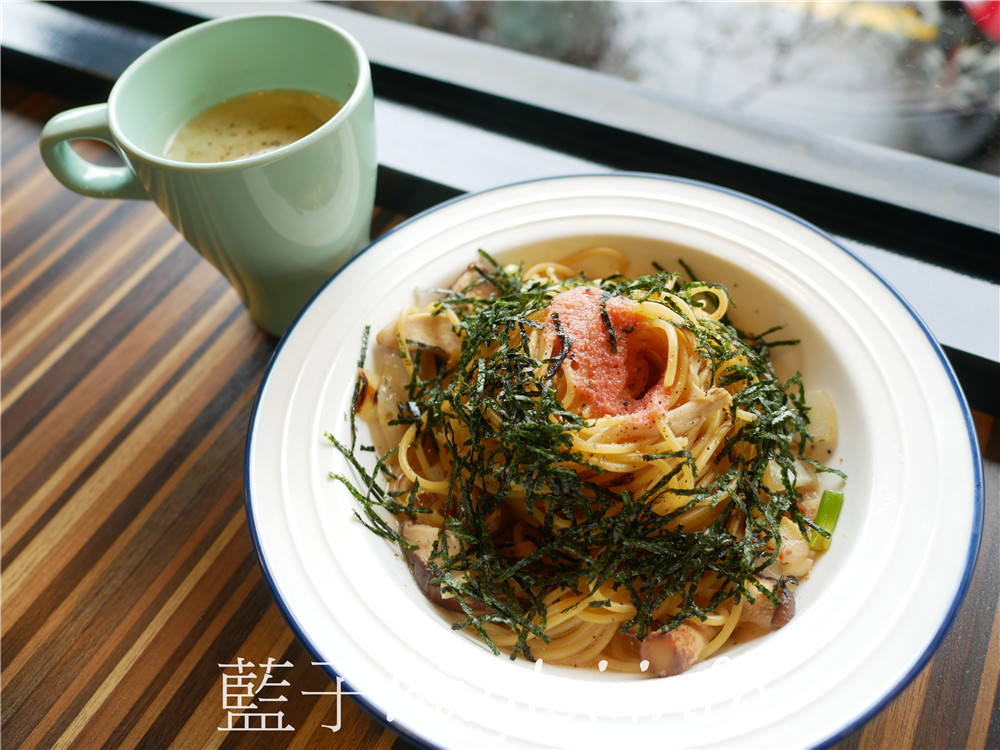 台南中西區/初食手作廚房-感受台南在地人文氣息的早午餐店,家傳特製雞腿溫沙拉健康美味、野菇明太子義大利麵鹹香美味,加套餐份量更飽足~今天吃什麼/台南美食/台南早午餐/台南義大利麵/台南輕食/日本S&B明太子/DIVELLA麵/藍子愛美食 健康養身 國內旅遊 攝影 民生資訊分享 飲食集錦