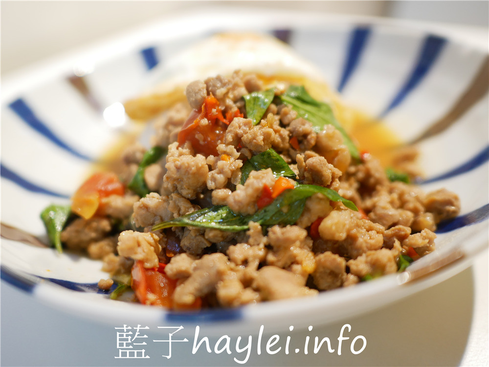 台南中西區/阿杰食堂2-泰式打拋豬肉飯人人推，加了薑黃的綠咖哩跟南洋叻沙湯，感覺特別營養美味！今天吃什麼/台南美食/台南小吃/台南特色美食/台南異國料理/東南亞美食/南洋料理/綠咖哩雞肉飯/南洋叻沙麵/台南旅遊/在地人推薦美食/南洋美食/藍子愛美食 國內旅遊 攝影 民生資訊分享 飲食集錦 