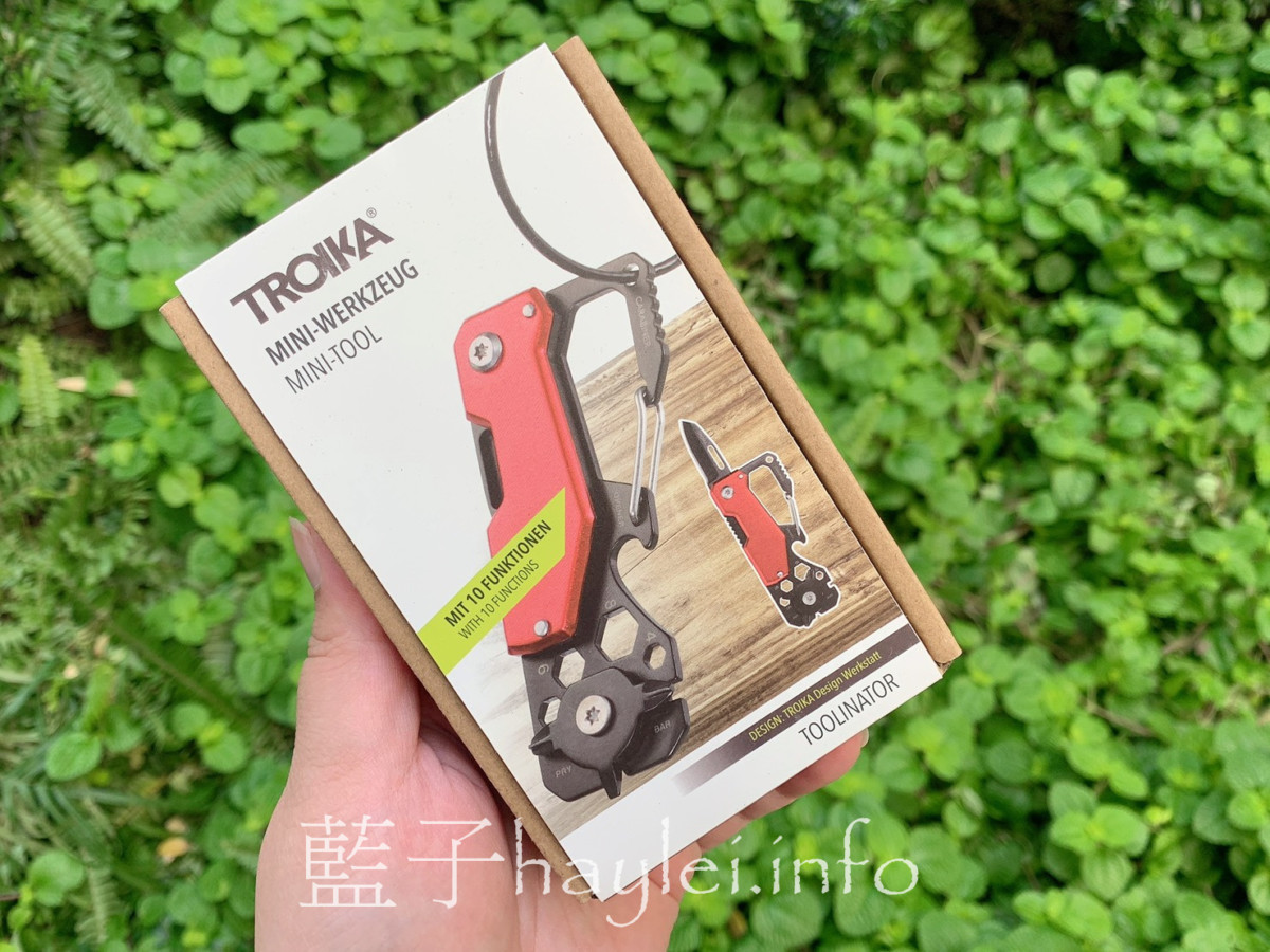 德國生活用品/禮品文具品牌/TROIKA-九大工具組,一物多用,結合鑰匙圈、登山扣、刀、開瓶器、板手、幅條板手、一字螺絲起子、十字螺絲起子、翹棍等功能,充滿設計巧思與工藝質感的完美實用配件飾品!適合登山族、露營族、外宿族~客製化雷射刻印/居家生活/野外露營/堅固耐用/toolinator/mini-werkzeug/mini-tool/藍子樂生活 國內外住宿相關 國內旅遊 攝影 民生資訊分享