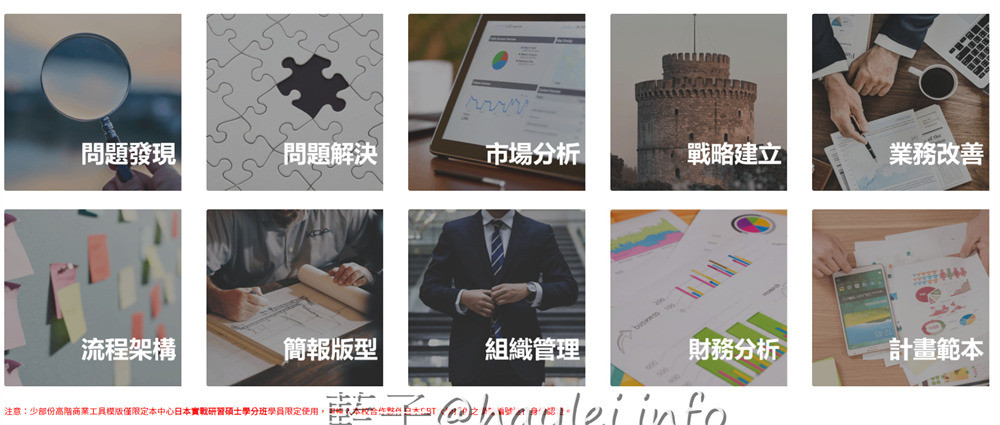 免費線上工具/MBA商業工具下載-中信金融管理學院人財育成中心提供全國最大完全免費MBA商業工具模板下載中心,所有工具都是原始檔案,可以直接套用自己想表達的內容來自由發揮,替上班族、斜槓族、自由工作者、創業家解決工作上的需求,非常方便實用! 民生資訊分享 網際資訊相關