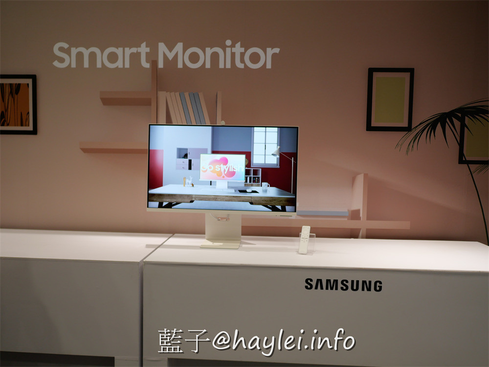 台灣三星/Samsung Smart Monitor M8-多色超薄機身時尚美觀,內建可拆式磁吸視訊攝影機、視訊軟體、串流影音,方便實現遠端辦公、視訊通話、居家娛樂功能,適合喜歡追求高智能家居環境者,可隨居家氛圍選擇柔美色系呼應室內裝潢~3C生活/螢幕顯示器推薦/智慧家電/藍子愛分享 3C相關 國內旅遊 攝影 民生資訊分享