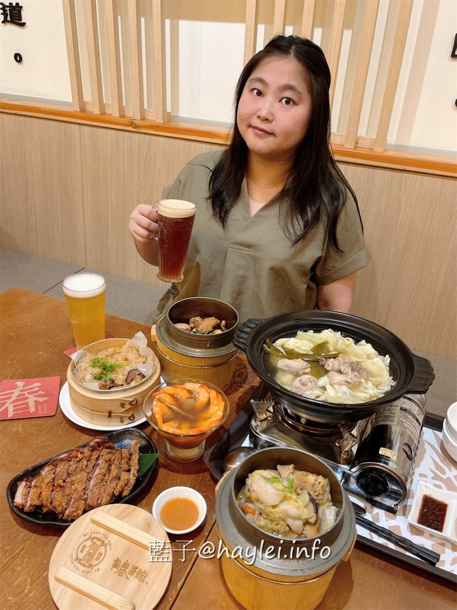 台灣茶餐廳/有春茶館(台中大墩店)-餐點以台灣地方小吃為主,是集⽂化、藝⽂、茶⾷於一體的喝茶聊天好所在,很適合與親友來訪邊聊天、邊共品美食!台中美食/台灣茶餐廳/台灣料理/台灣地方小吃/臺菜餐廳/台中餐廳推薦/麻油米糕/三杯雞/白菜滷/紅糟燒肉/剝皮辣椒雞湯/醉蝦/藍子愛美食 中式料理 國內旅遊 攝影 民生資訊分享 飲食集錦