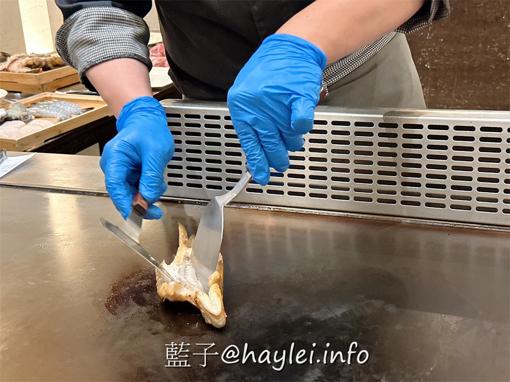南京復興美食/台北質感約會鐵板燒餐廳/明水然 松山慶城店-高CP值的「活波士頓龍蝦海陸套餐」只要$1890元真是台北必吃!欣賞師傅現場烹調新鮮美味的波士頓龍蝦、南非活鮑魚、北海道生食級干貝、草蝦等高檔海鮮，再加上細緻體貼的服務，榮登台北10大知名私廚鐵板燒絕對是實至名歸~台北美食/台北約會餐廳推薦/台北鐵板燒推薦/藍子愛美食 國內旅遊 攝影 日式料理 民生資訊分享 