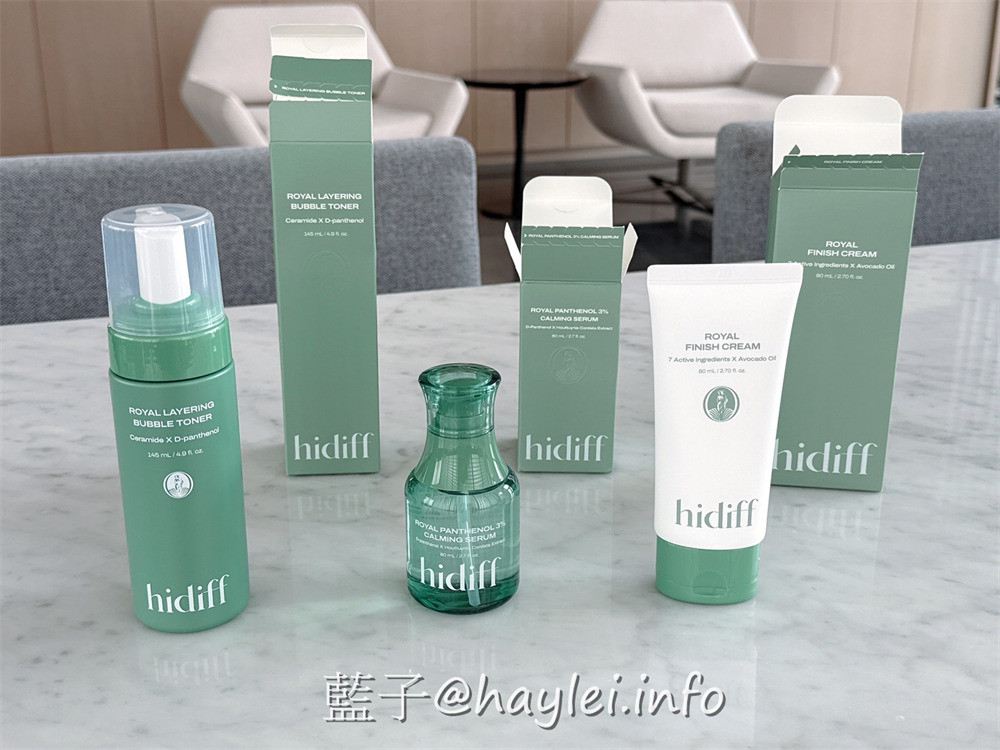 韓國保養品分享-Hidiff-綠珍珠系列是專為敏弱肌膚推薦的韓式養膚美妝保養，透過綠珍珠潤肌泡泡化妝水、綠珍珠 D-泛醇 3% 高濃縮水精華、綠珍珠酪梨修護乳霜等層層修護，使肌膚煥發珍珠般細緻光澤。 彩妝品 彩妝品分享 攝影 